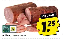 Boni Grillworst diverse soorten aanbieding