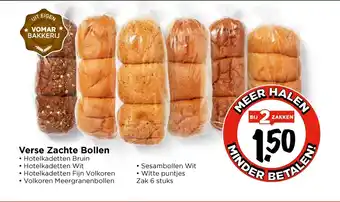 Vomar Voordeelmarkt Verse Zachte Bollen aanbieding