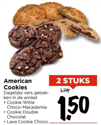 Vomar Voordeelmarkt American Cookies aanbieding