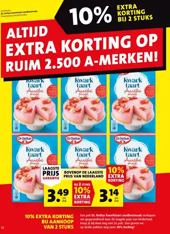 Boni 10% EXTRA KORTING BIJ 2 STUKS aanbieding