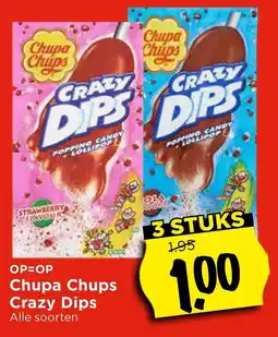 Vomar Voordeelmarkt Chupa Chups Crazy Dips aanbieding