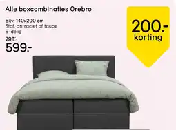 Leen Bakker Alle boxcombinaties Orebro aanbieding