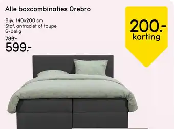 Leen Bakker Alle boxcombinaties Orebro aanbieding