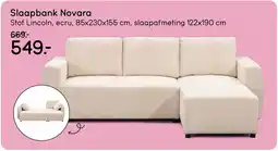 Leen Bakker Slaapbank Novara aanbieding