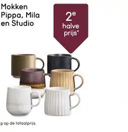 Leen Bakker Mokken Pippa, Mila en Studio aanbieding