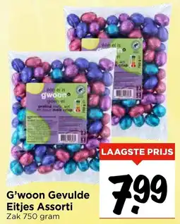 Vomar Voordeelmarkt G'woon Gevulde Eitjes Assorti aanbieding