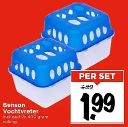 Vomar Voordeelmarkt Benson Vochtvreter aanbieding