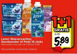 Vomar Voordeelmarkt Lenor Wasverzachter, Geurbooster of Pods 16 stuks Alle soorten. Per stuk van 5.89 tot 10.99 aanbieding