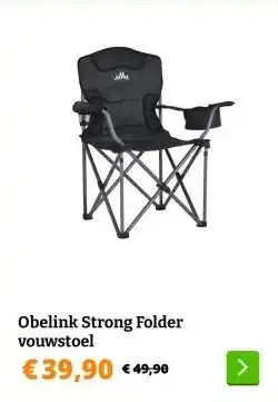 Obelink Obelink Strong Folder vouwstoel aanbieding