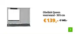 Obelink Obelink Queen voorwand aanbieding