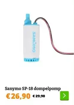 Obelink Sanymo SP-21 dompelpomp aanbieding