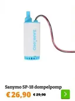 Obelink Sanymo SP18 dompelpomp aanbieding