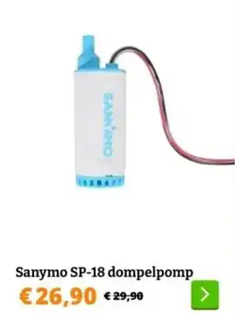 Obelink Sanymo SP18 dompelpomp aanbieding