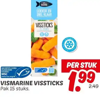 Dekamarkt Vismarine vissticks aanbieding