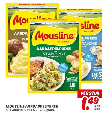 Dekamarkt Mousline aardappelpuree aanbieding