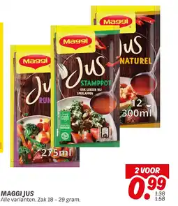 Dekamarkt Maggi jus aanbieding