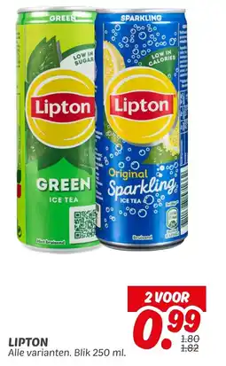 Dekamarkt Lipton aanbieding