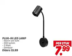 Dekamarkt Plug in led lamp aanbieding