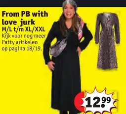 Kruidvat From PB with Love jurk aanbieding