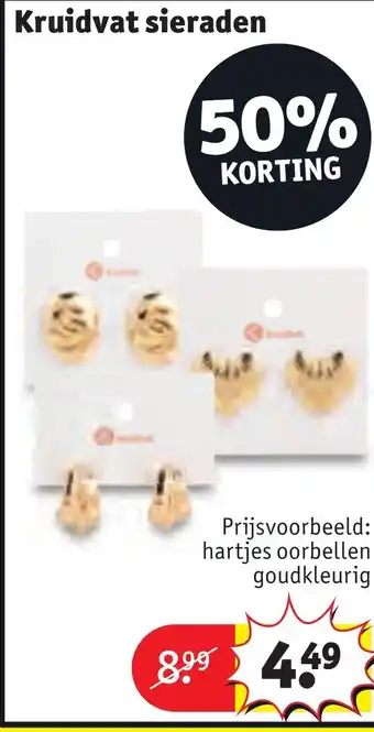 Kruidvat Kruidvat sieraden aanbieding