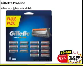 Kruidvat Gillette ProGlide aanbieding