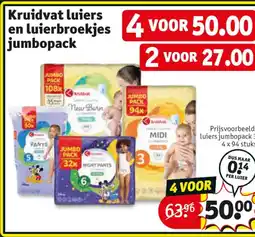 Kruidvat Kruidvat luiers en luierbroekjes aanbieding