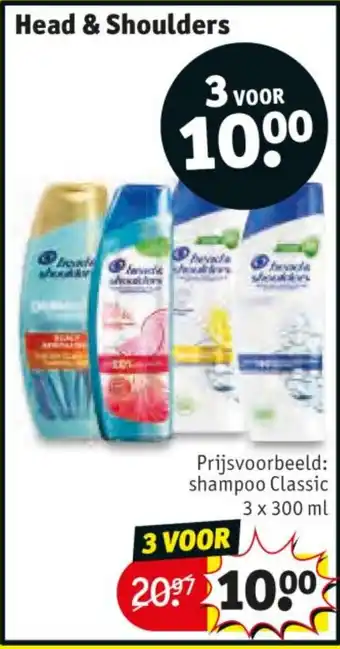 Kruidvat Head & Shoulders aanbieding