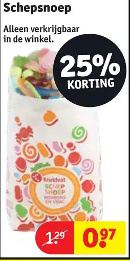 Kruidvat Schepsnoep aanbieding