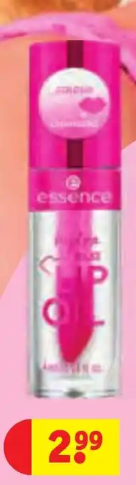 Kruidvat essence lip oil aanbieding