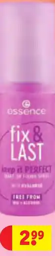 Kruidvat essence fix & LAST aanbieding