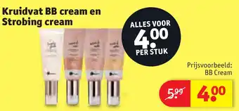 Kruidvat Kruidvat BB cream en Strobing cream aanbieding