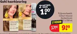 Kruidvat Guhl haarkleuring aanbieding