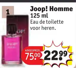 Kruidvat Joop! Homme aanbieding