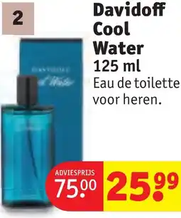 Kruidvat Davidoff Cool Water aanbieding