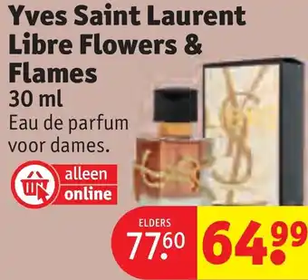 Kruidvat Yves Saint Laurent Libre Flowers & Flames aanbieding