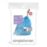 Bol.com Simplehuman afvalzakken code V - 16-18 liter - 20 stuks aanbieding