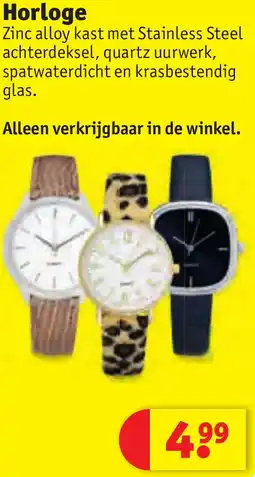 Kruidvat Horloge aanbieding