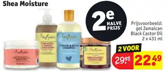 Kruidvat Shea Moisture aanbieding