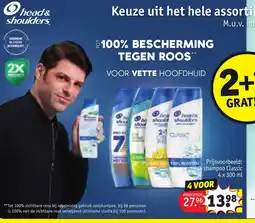 Kruidvat Head& shoulders aanbieding