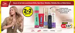 Kruidvat Keuze uit het hele assortiment Wella, New Wave, Wellaflex, Wellaflex Men en Wella Deluxe. aanbieding