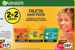 Kruidvat Ganier Fructis hair food aanbieding