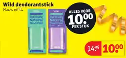 Kruidvat Wild deodorantstick aanbieding