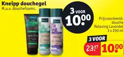 Kruidvat Kneipp douchegel aanbieding