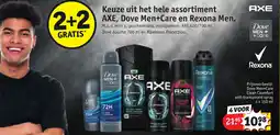 Kruidvat Keuze uit het hele assortiment  AXE, Dove Men+Care en Rexona Men. aanbieding