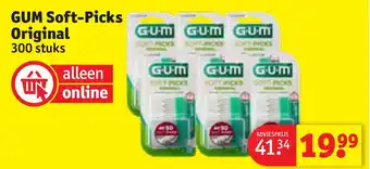 Kruidvat GUM Soft-Picks aanbieding