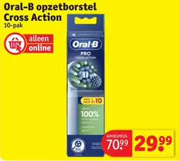 Kruidvat Oral-B opzetborstel Cross Action aanbieding