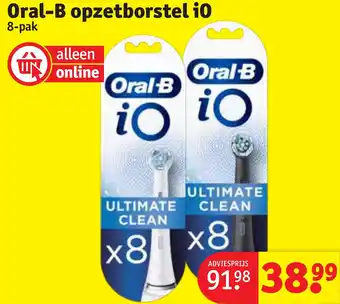 Kruidvat Oral-B opzetborstel io aanbieding