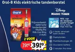 Kruidvat Oral-B Kids elektrische tandenborstel aanbieding