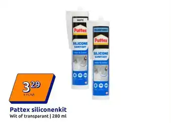 Action Pattex siliconenkit aanbieding