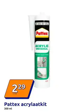 Action Pattex acrylaatkit aanbieding